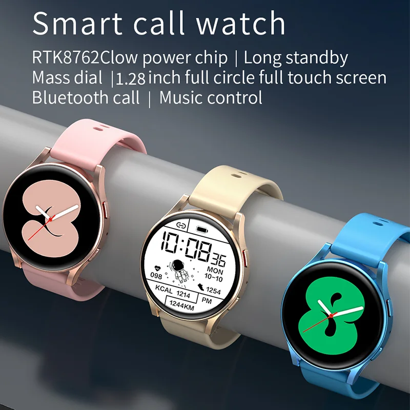 Digital Touch Screen P30 Smartwatch 1.28 Inch IP67 Waterproof Bracelet Bluetooth Voice Music WristWatch Smart Watch Men Women