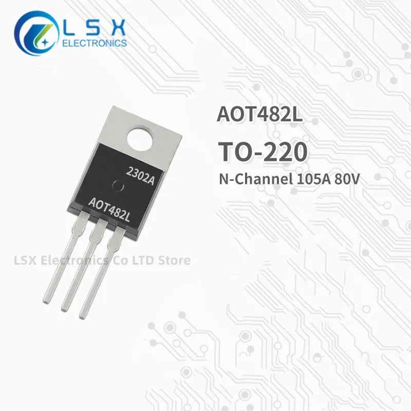 

10pcs Brand New And Original Aot482l To-220 Mos 105a 80v in Stock
