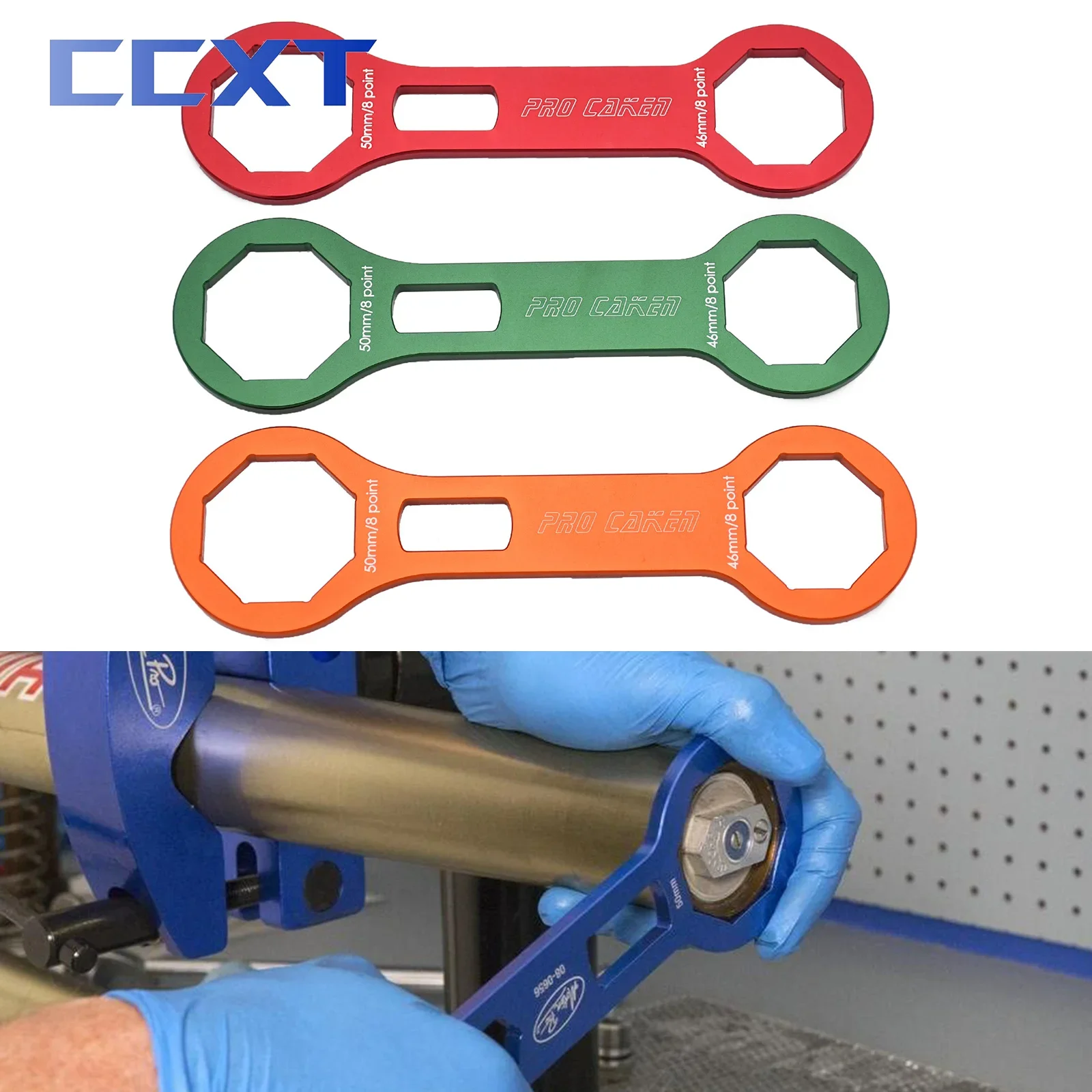 

Motorcycle Fork Cap Wrench 46MM 50MM Dirt Bike Repair Tool For Husqvarna FC FE FS FE FX 500 450 400 350 300 250 2014-2019