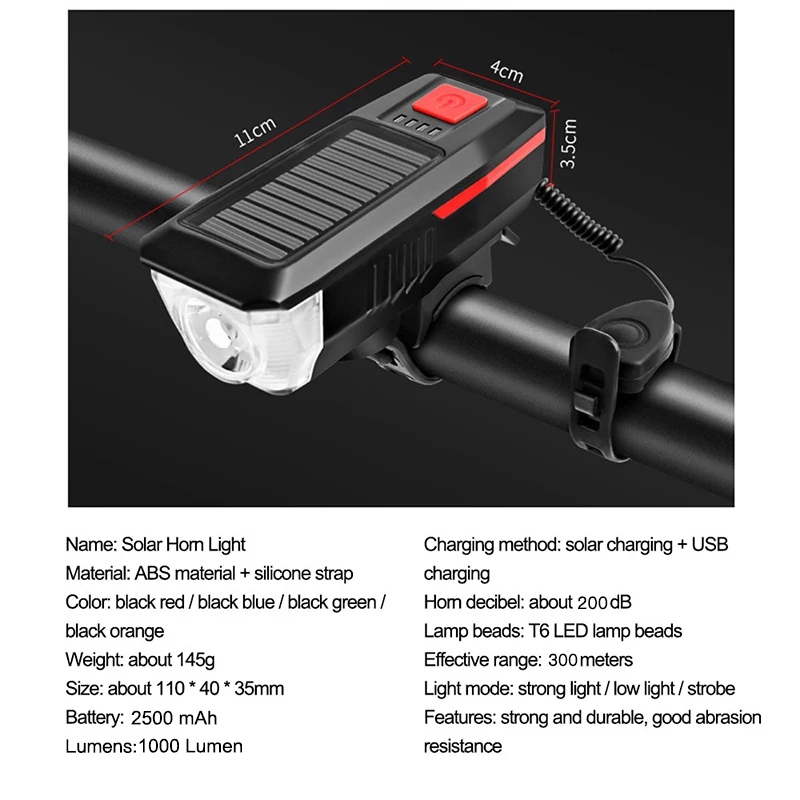 Велосипесветильник фонарь на солнечной батарее светодиодный головсветильник с