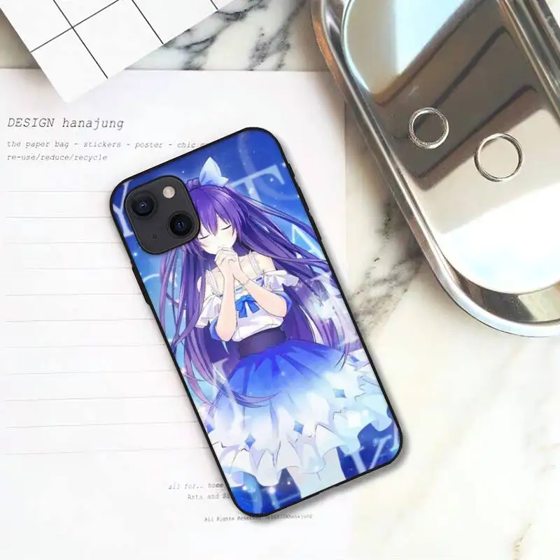 Чехол для телефона RUICHI DATE A LIVE Yatogami Tohka iPhone 11 12 Mini 13 Pro XS Max X 8 7 6s Plus 5 SE XR | Мобильные