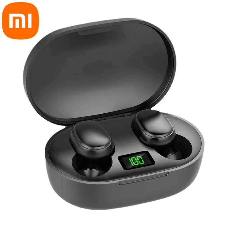 

Xiaomi E6s Wireless Bluetooth Headset Noise Reduction LED Screen in-Ear Sports Game Long Endurance Bluetooth Headset