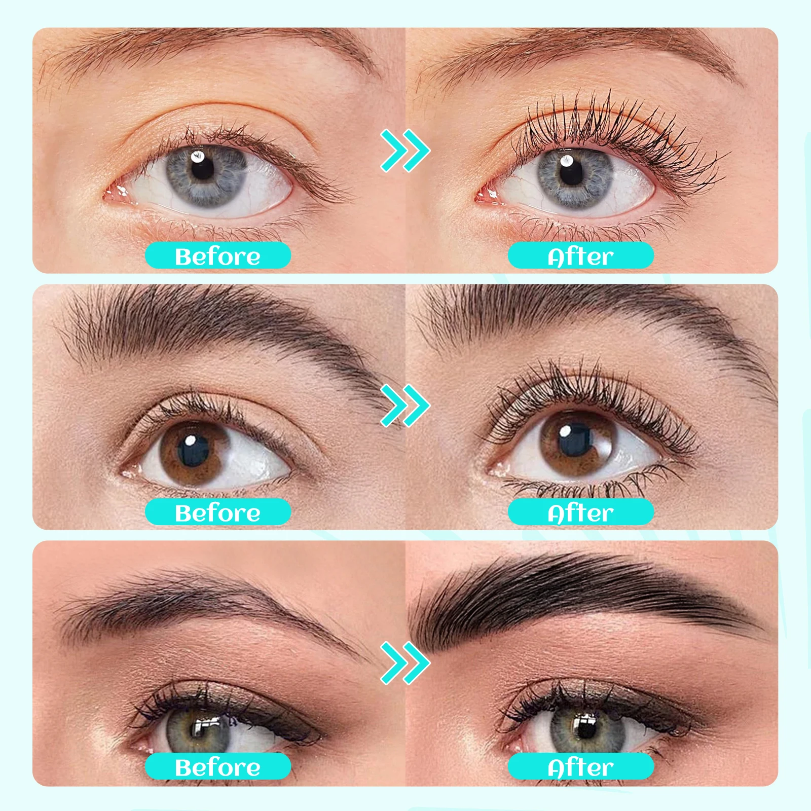 Набор для подтяжки и оттенка ресниц Amzgirl профессиональный набор краска