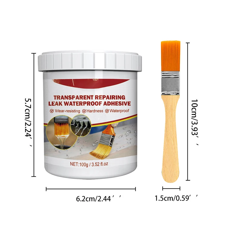 Водонепроницаемый клей прозрачный герметик для покрытия против утечки