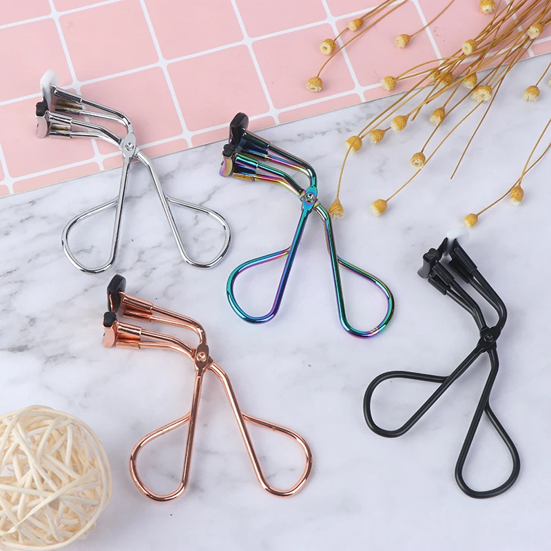 

New 1PCS Eyelash Curler Makeup Tools Eyelash Curler Beauty Lashes Tweezers Wholesale Eyelash Applicator Glitter Tweezers Beauty