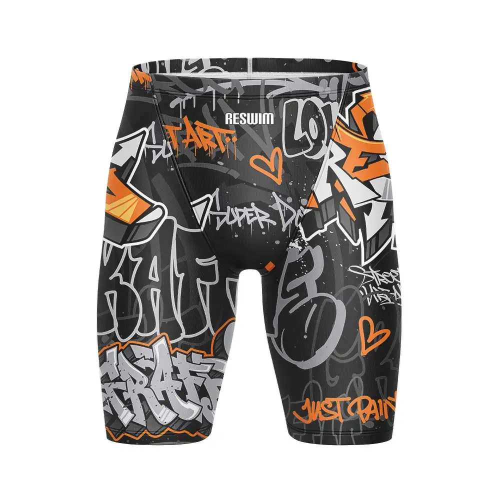 Летние мужские колготки для плавания с принтом шорты быстросохнущие плавки
