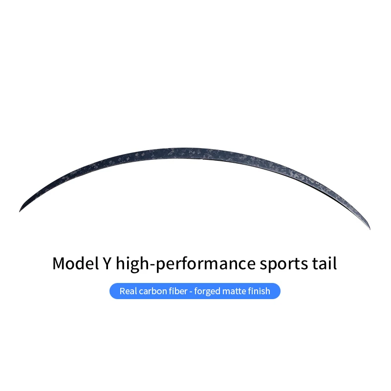 

Для Tesla Mode Y Model 3 2023, спойлер для крыльев багажника, задний спойлер для багажника Tesla, модный настоящий спойлер из углеродного волокна