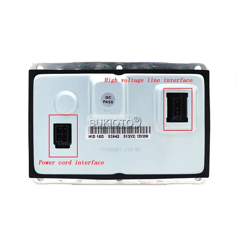 SUKIOTO Япония 100% новый LAD5GL 4Pin D1S D2S ксеноновый балласт фары 89035113 3D0907391B для Passat B6 BMW E81
