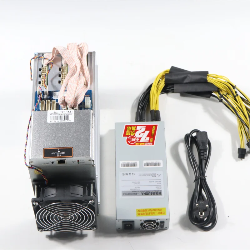 Новинка Antminer T9 + 11 5 T с PSU BTC BCH Майнер экономичен чем S9 S9k SE S11 S15 S17 S17E WhasMiner M3 M21S M20S |
