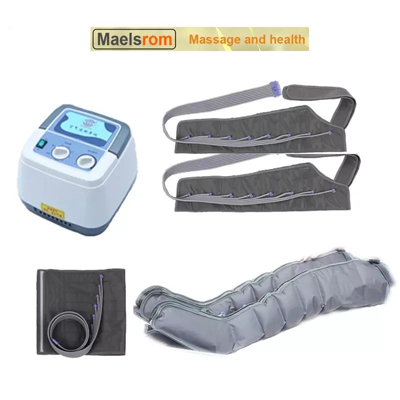 

Массажер компрессионный NEW2023 с 8 камерами, устройство для вибромассажа ног, рук, талии, пневматический прибор для пневматического волнового ...