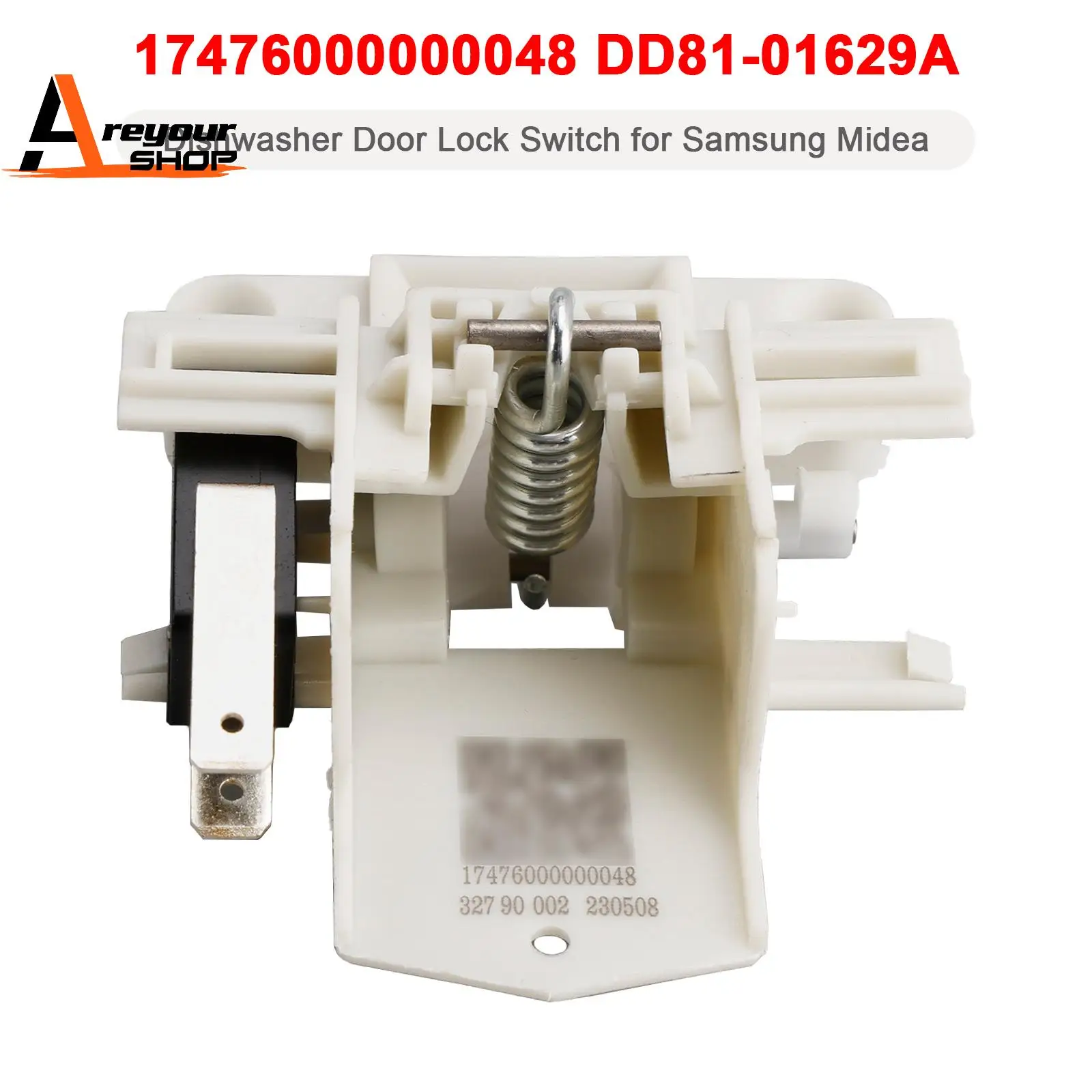 

Переключатель дверного замка для посудомоечной машины Samsung Midea