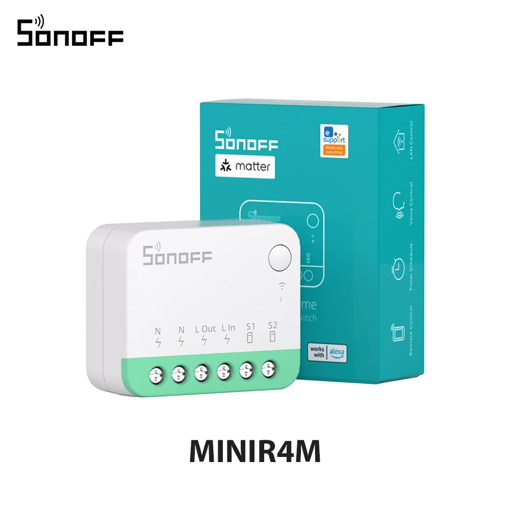 

SONOFF MINIR4M MINI Extreme Wi-Fi Умный выключатель