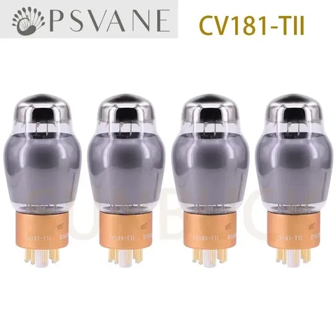 PSVANE MARKII CV181-TII Вакуумная лампа Прецизионный соответствующий клапан Обновление CV181 6SN7 6N8P Электронные лампы для аудиоусилителя