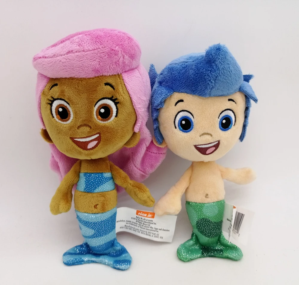 

New Cute Anime Bubble Guppies Gil Molly Plush For Girls Boys 18CM Kids Stuffed Toys Children Gifts
