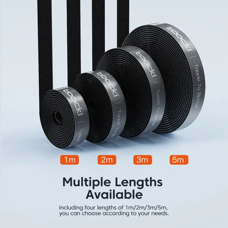 

2023 New Toocky EasyJet Circular Nylon Thread Conditioner Tearable Computer Data Cable Color Tie Universal Thread Trimmer