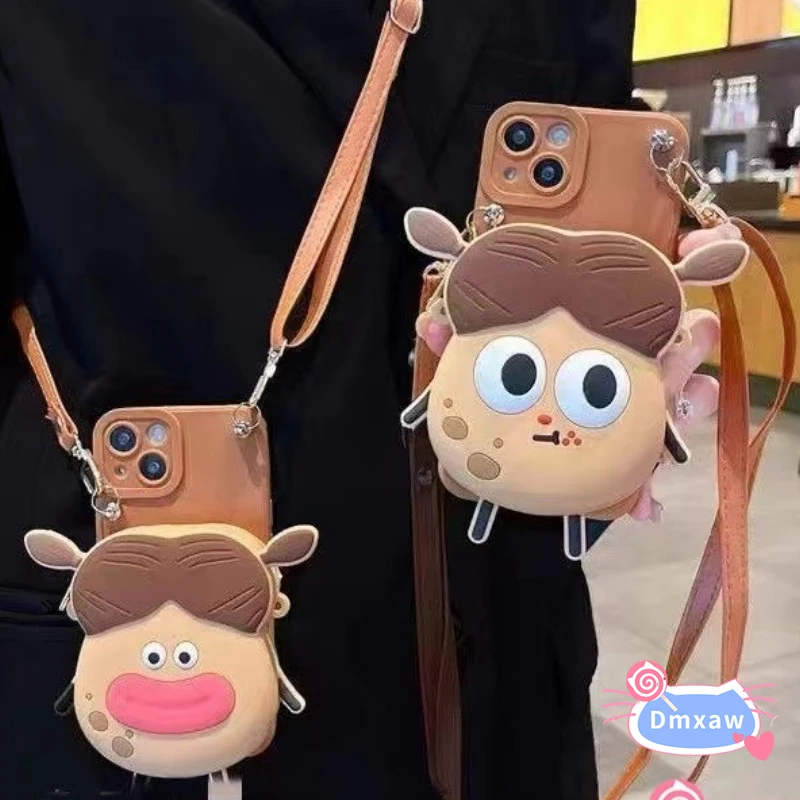 Мультяшный бумажник для Vivo Y73S Y72 Y70S Y51S Y52S Y31 Y21 Y21S Y33S Y15S V15 V20