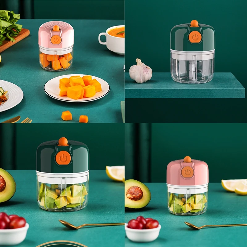 Новый Электрический измельчитель чеснока мини портативный кухонный комбайн для