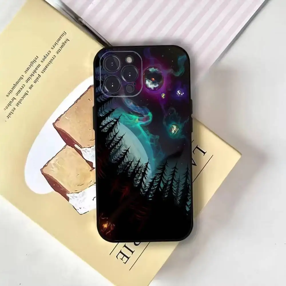 Чехол для телефона Outer Wilds Game для iPhone 17,16,15,14,13,12,11 Plus, Pro Max, мягкий черный чехол (art.: 3920d1f38d9d3) - 3920d1f38d9d3