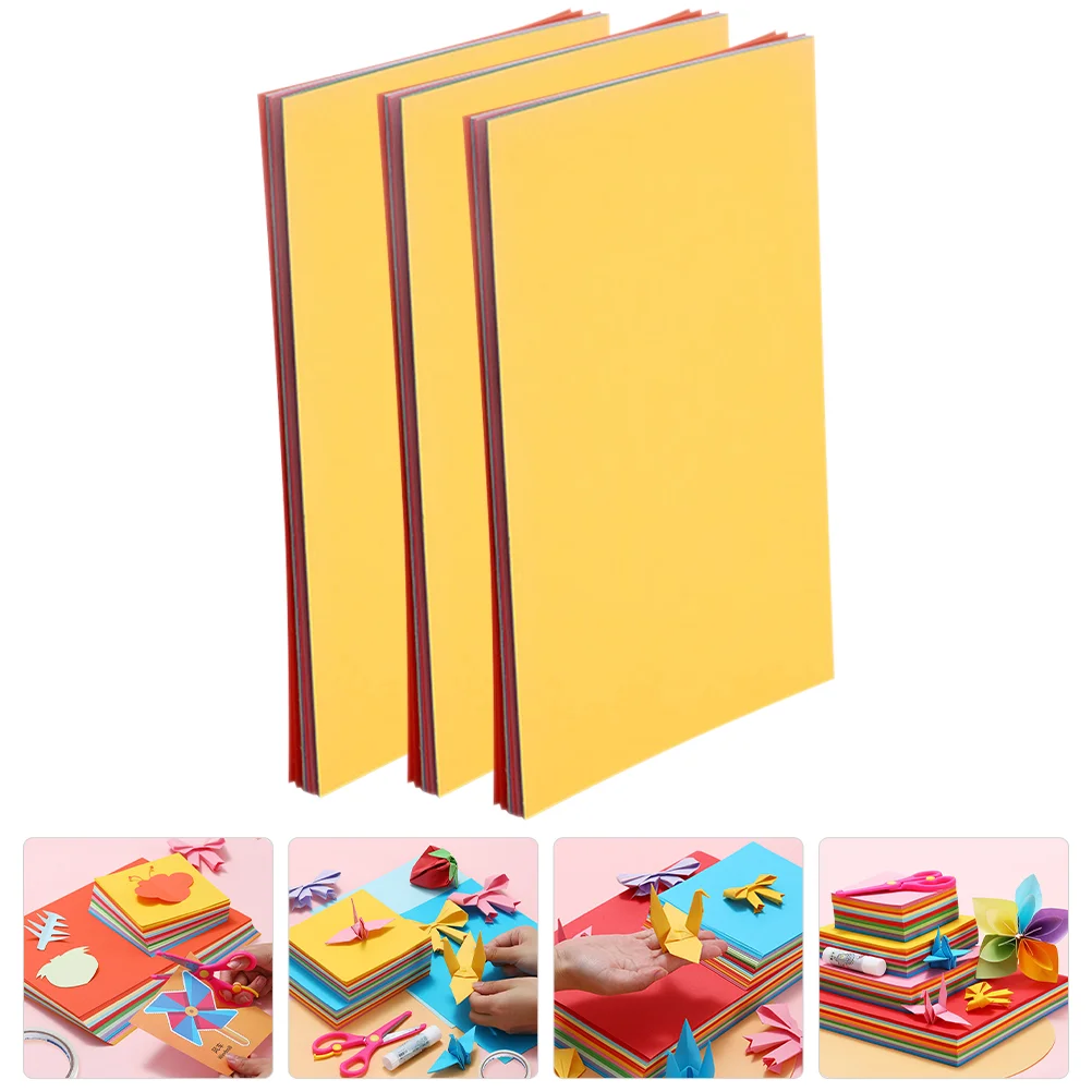 60 листов рубашки складная бумага красочный картон ручной работы детский принтер