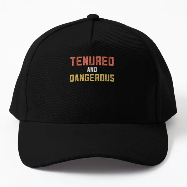 

Retro Tenured Professor Gifts Funny Tenu Baseball Cap Hat Spring Mens Sun Solid Color Casual Snapback Casquette Fish Czapka