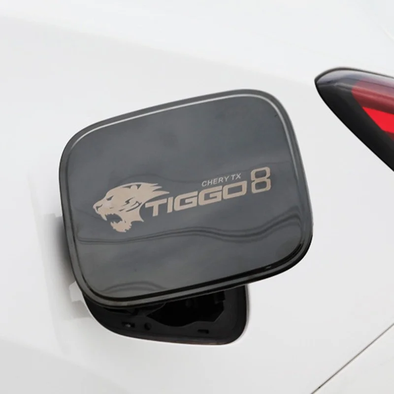 Фото 1 шт. для Chery Tiggo 8 Pro Max 2022 2024 автомобильная крышка топливного бака украшения из нержавеющей стали модификация аксессуары наклейки №3