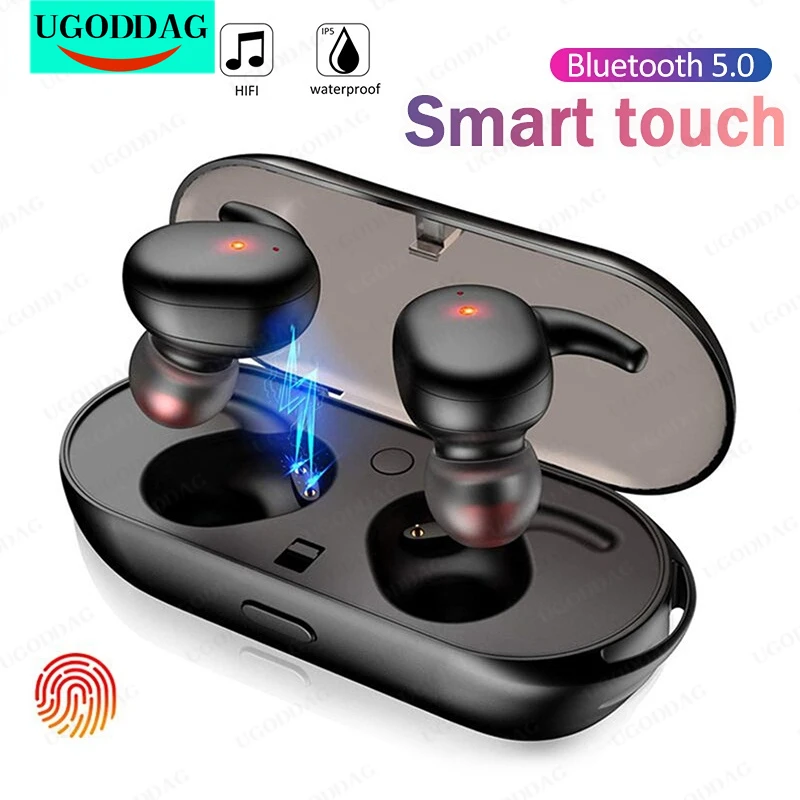 

TWS беспроводные наушники-вкладыши Bluetooth 5,0 с шумоподавлением