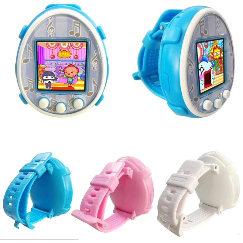 Фото Виртуальная электронная цифровая игра для домашних животных tamagotchi, защитный чехол, устройство против потери для игры для домашних животных... №1