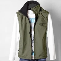 mens vest 2022 outdoor sports vest sleeveless jacket womens fishing sweater mens waterproof fleece warm vest fan vest