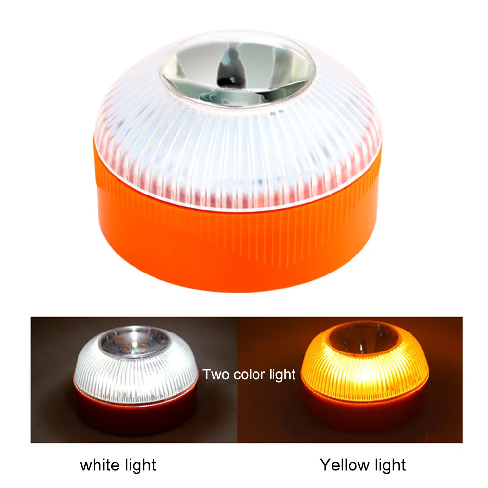 

Portable Strobe Light Removable Battery Multipurpose Strobe Flashing Warning Light 2 Lighting Modes Auto Lamp Accessories