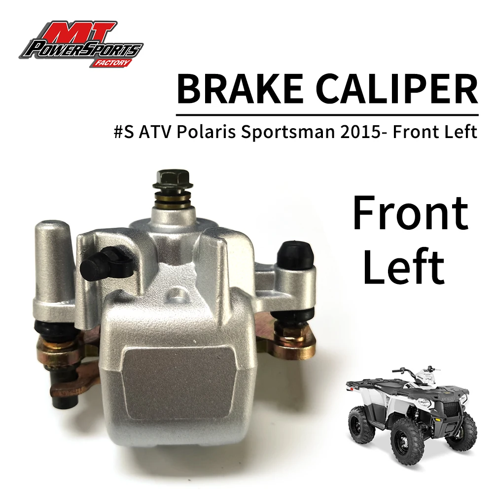 

For ATV Polaris Sportsman 570 2015 Motorcycle Brake Caliper Front Left ATV Disc Brakes Calipers Assy Sintered Brake Pad