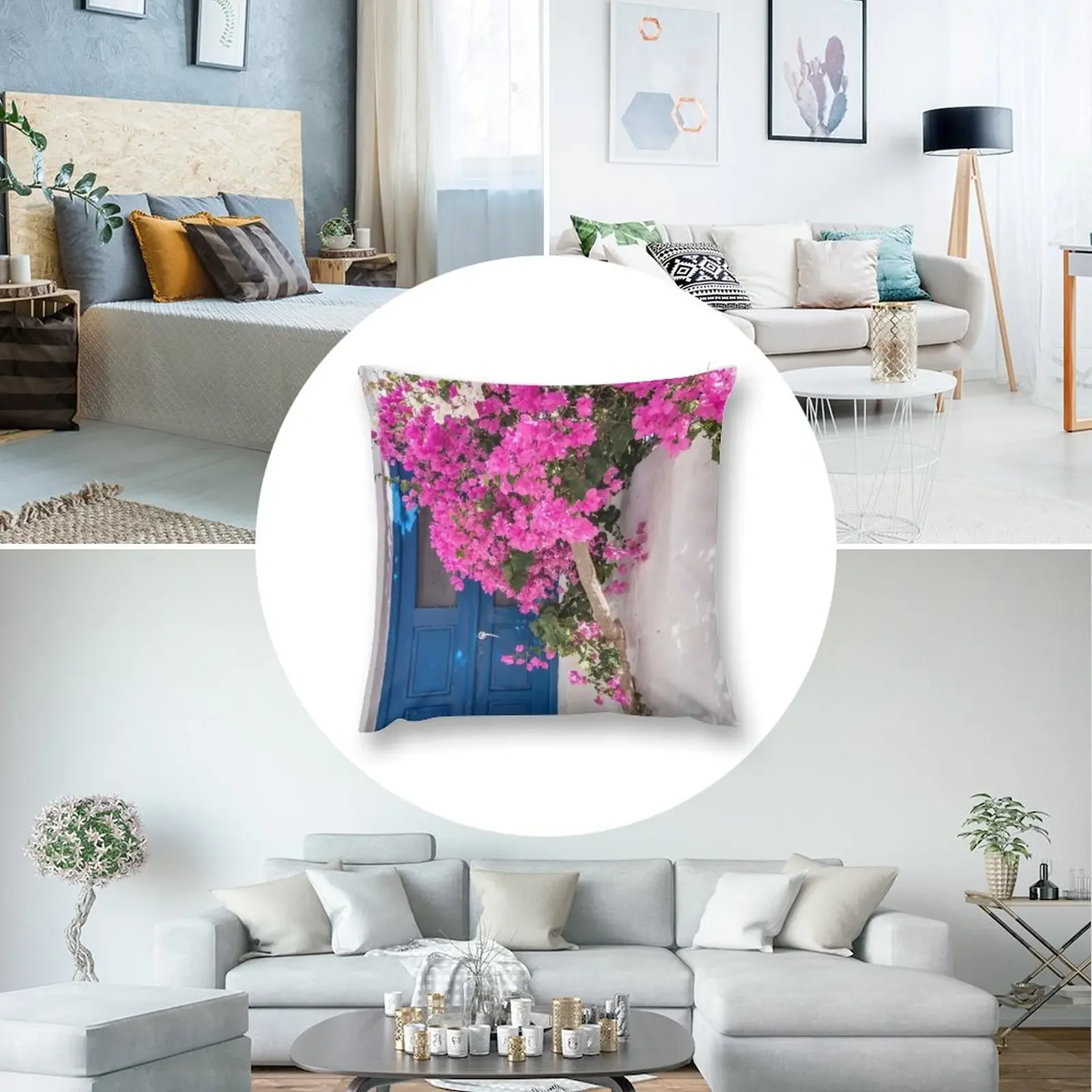 Bougainvillea Beauty Подушка Paros декоративные чехлы для дивана подушки детей подушка