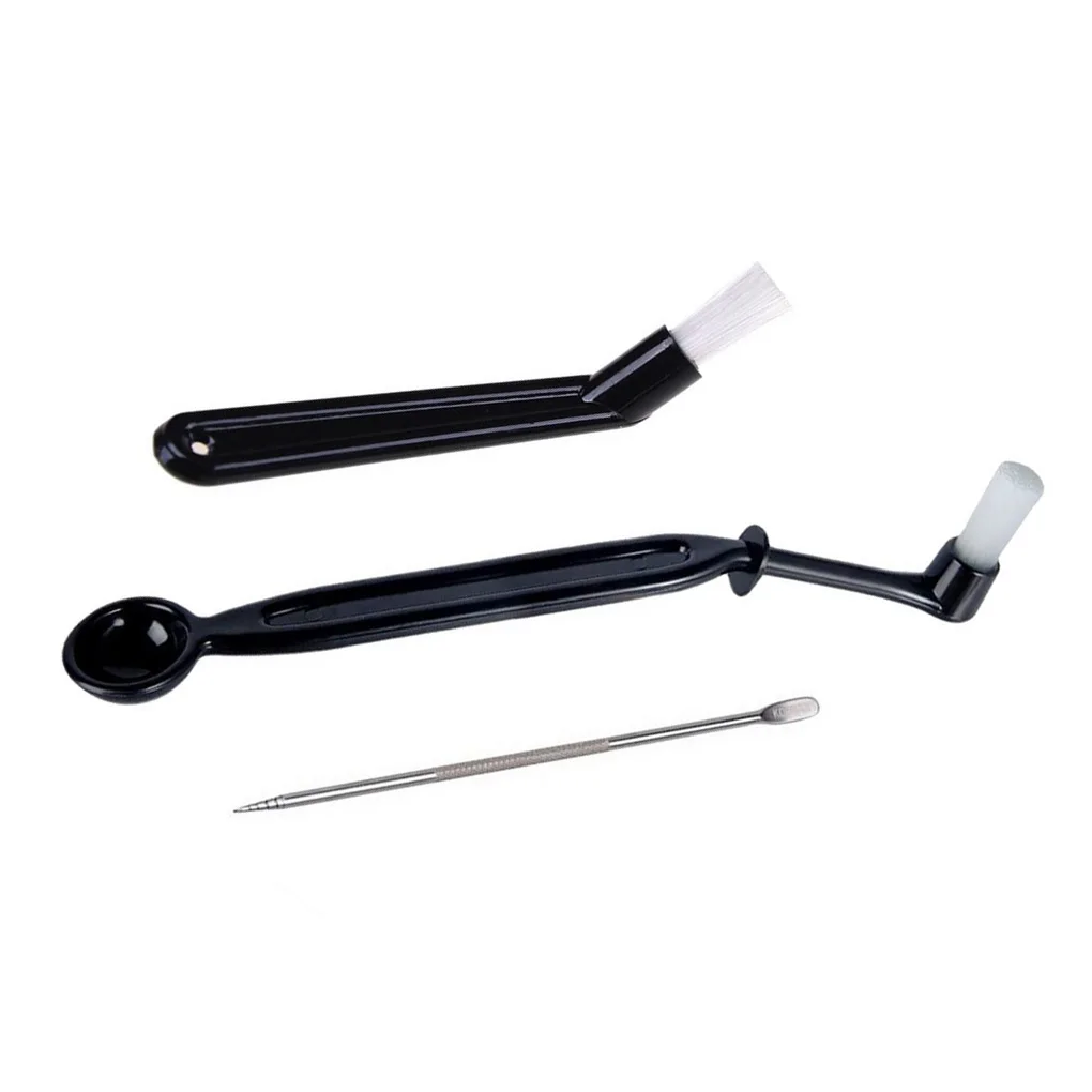 

Шлифовальная щетка для кофе, зеркальные чистящие инструменты с длинной ручкой для мытья ресторана типа B 4 шт./компл.