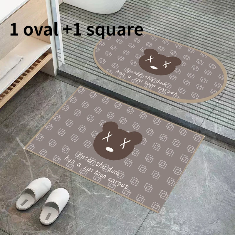 

2 шт., абсорбирующие коврики для ванной комнаты