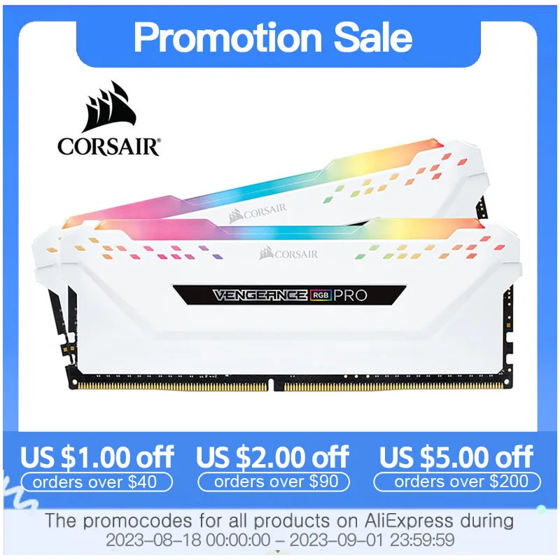 Модуль памяти CORSAIR RGB PRO DIMM, память 8G 3000 МГц 3200 МГц 3600 МГц 4000 МГц 8 ГБ 16 ГБ 32 ГБ PC4 для AMD и Intel, ОЗУ для настольного компьютера