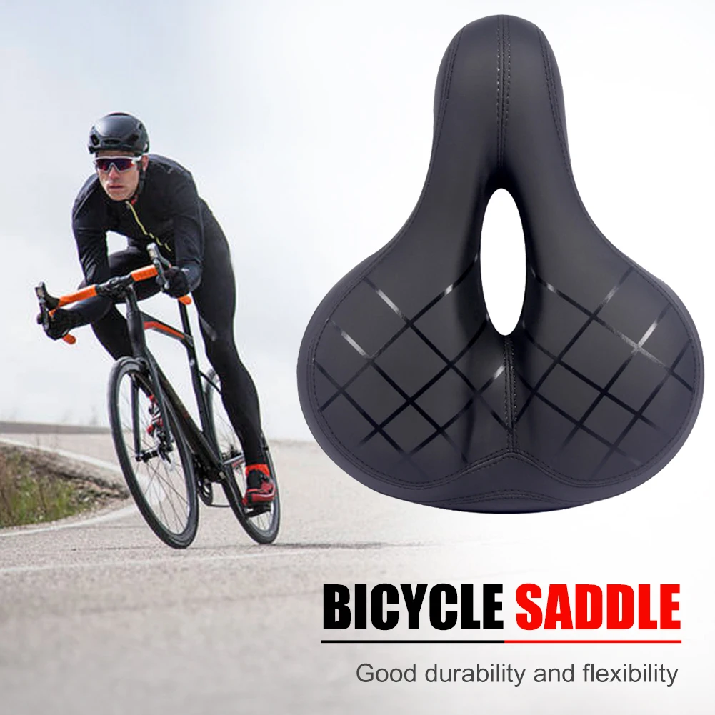 

Comfortable Bicycle Thickened Hollow Saddle MTB Mountain Road Bike Seat Cushion Biking Portable Dustproof Cycling Parts