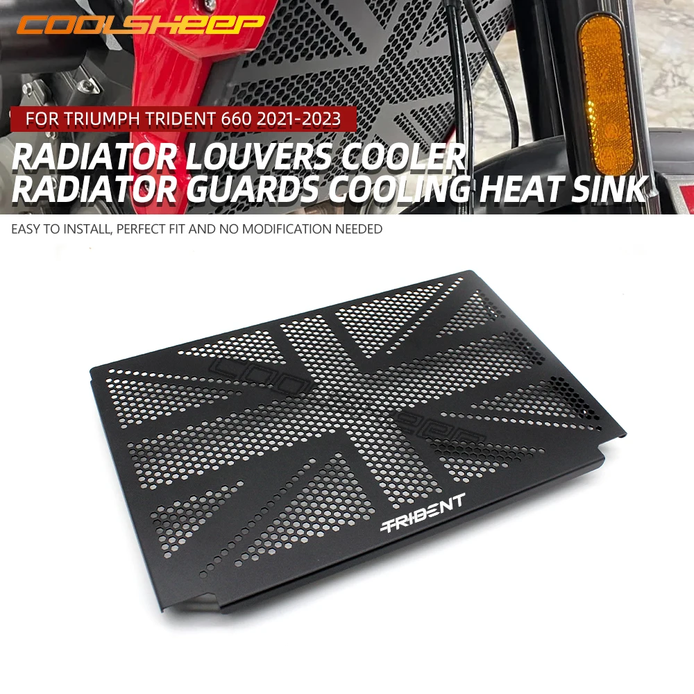 

Motorcycle Accessories Radiator Protective Cover Grill Guard Grille Protector For Triumph Trident 660 Trident660 2021 2022 2023