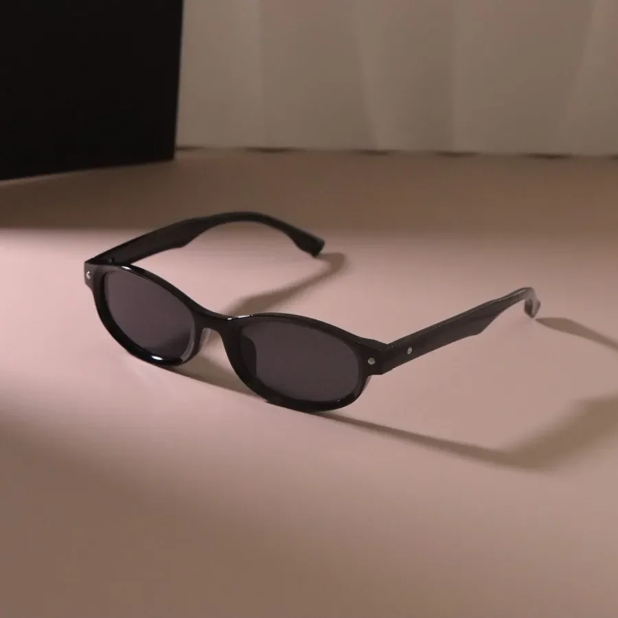 Солнцезащитные очки овальные для мужчин и женщин Классические зеркальные в