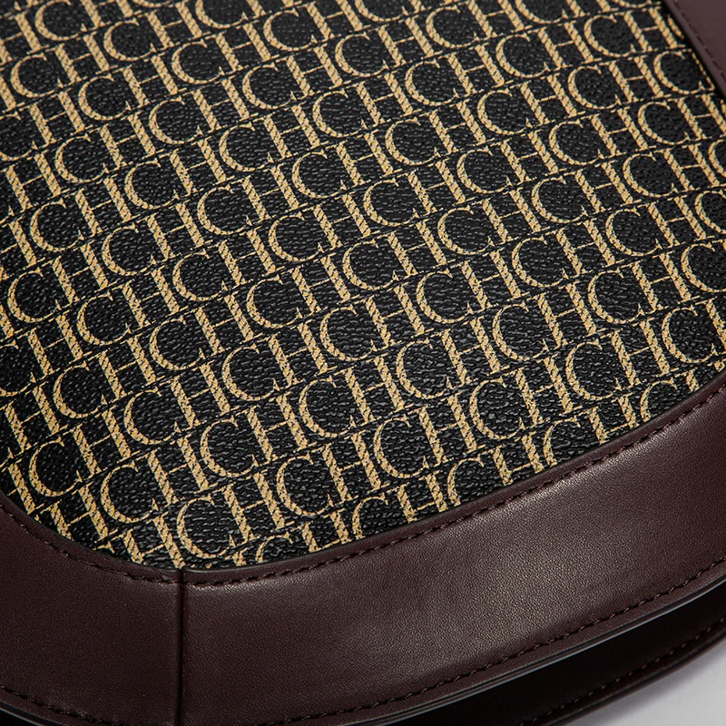 Женская сумка через плечо с надписью в стиле ретро