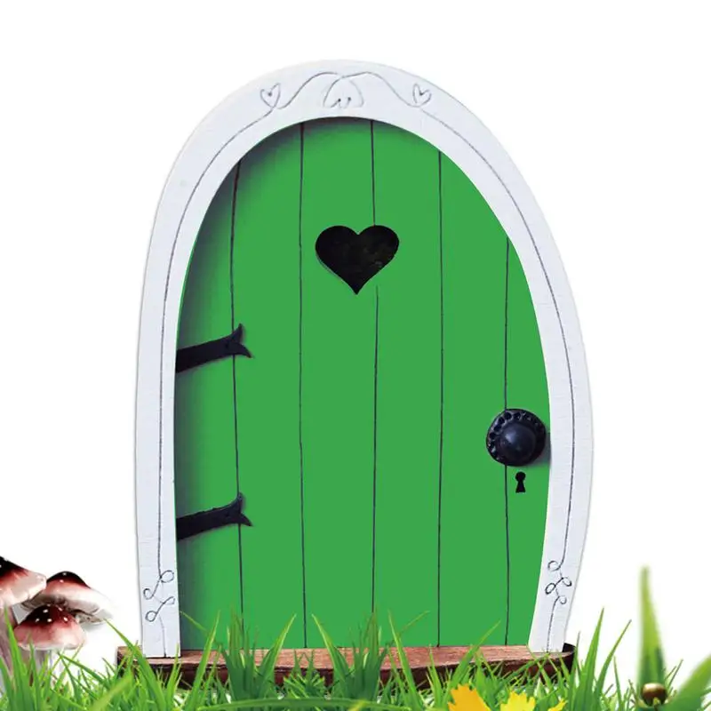 

Сказочная деревянная сказочная дверь и окна для деревьев, Сказочная деревянная сказочная дверь для дома, окно и дверь для украшения деревье...