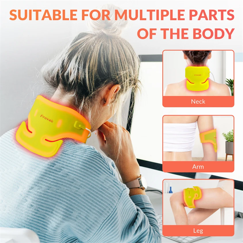 Обогреватель для шеи красная фототерапия небольшой красный фототерапевтический