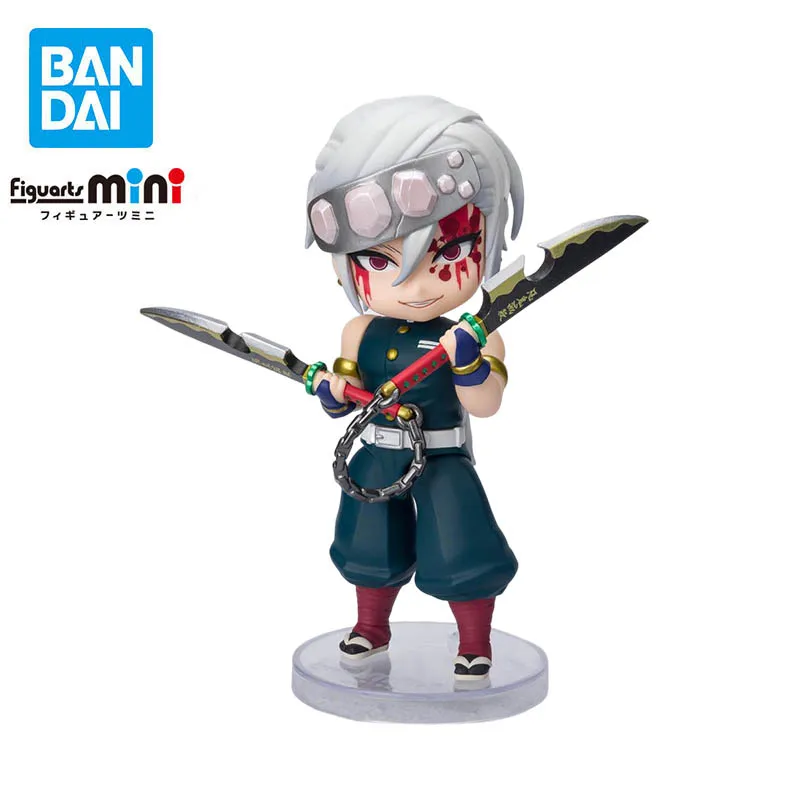 

Оригинальные фигурки героев мультфильма Bandai, мини-фигурки рассекающих демонов, Аниме фигурки удзи Тенген, коллекционные модели, игрушки для мальчиков
