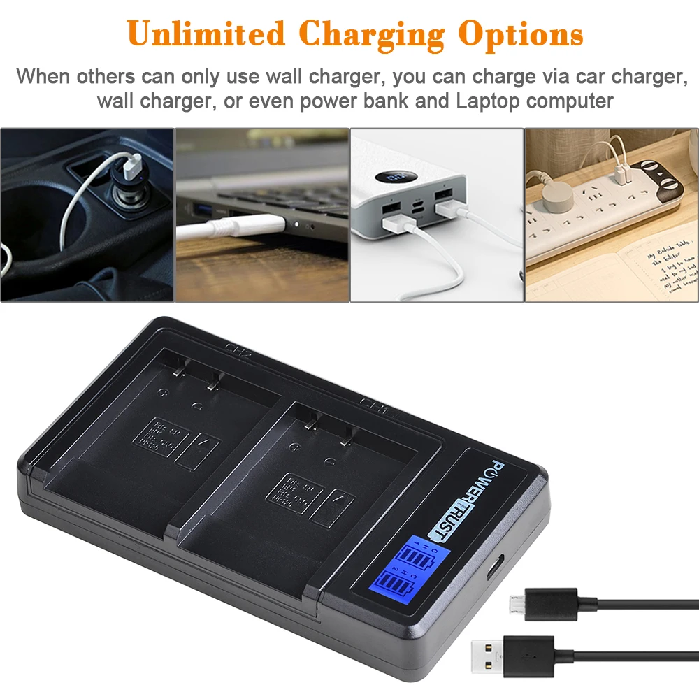 Аккумулятор PowerTrust 1400 мАч NP-BN1 (NPBN1, NP BN1) для Sony DSC W800, QX10, QX100, T99, T110, WX5, TX5, TX7, TX9, TX20, W390, W380 (art.: 3920daa906ed3) - 3920daa906ed3