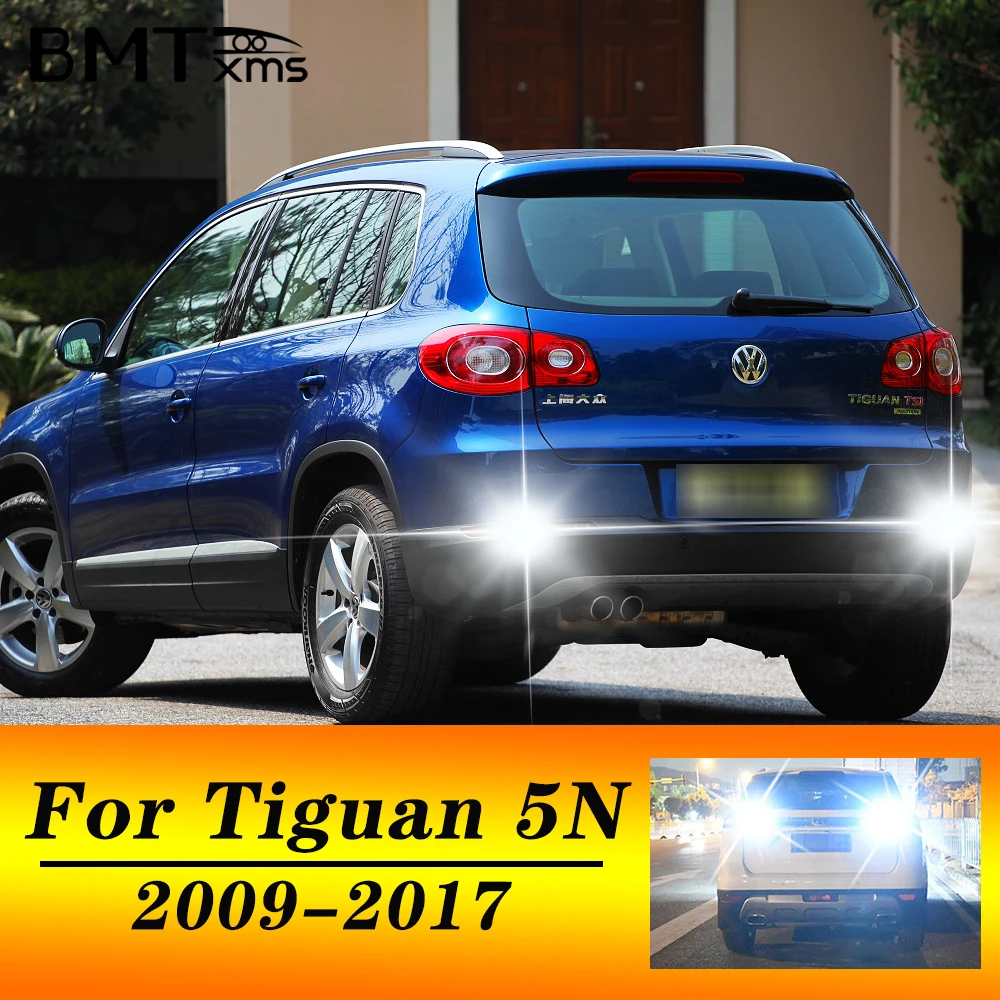

BMTxms 2 шт. T15 W16W светодиодный Canbus для VW Volkswagen Tiguan 5N 2009-2015 2012 2013 2014 2015 2016 2017 лампы резервног...