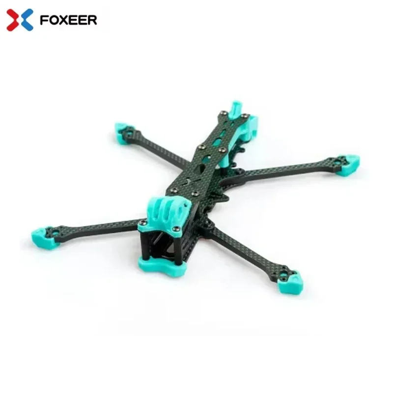FOXEER Aura LR 5 &quot5 дюймов FPV рамка 210 мм Arm T700 зеленые Углеродные комплекты для RC