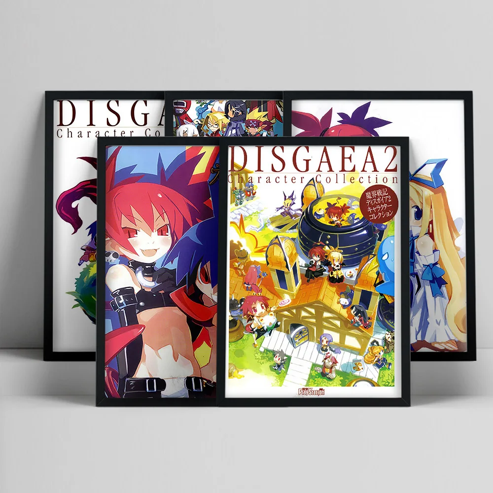 Японская манга Disgaea художественный постер картина на стену из аниме декор