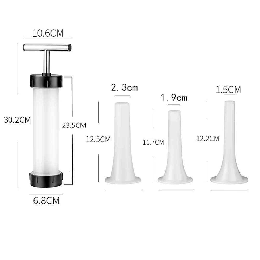 Наполнитель для мини-колбасы трубки наполнения колбасок ручной наполнитель
