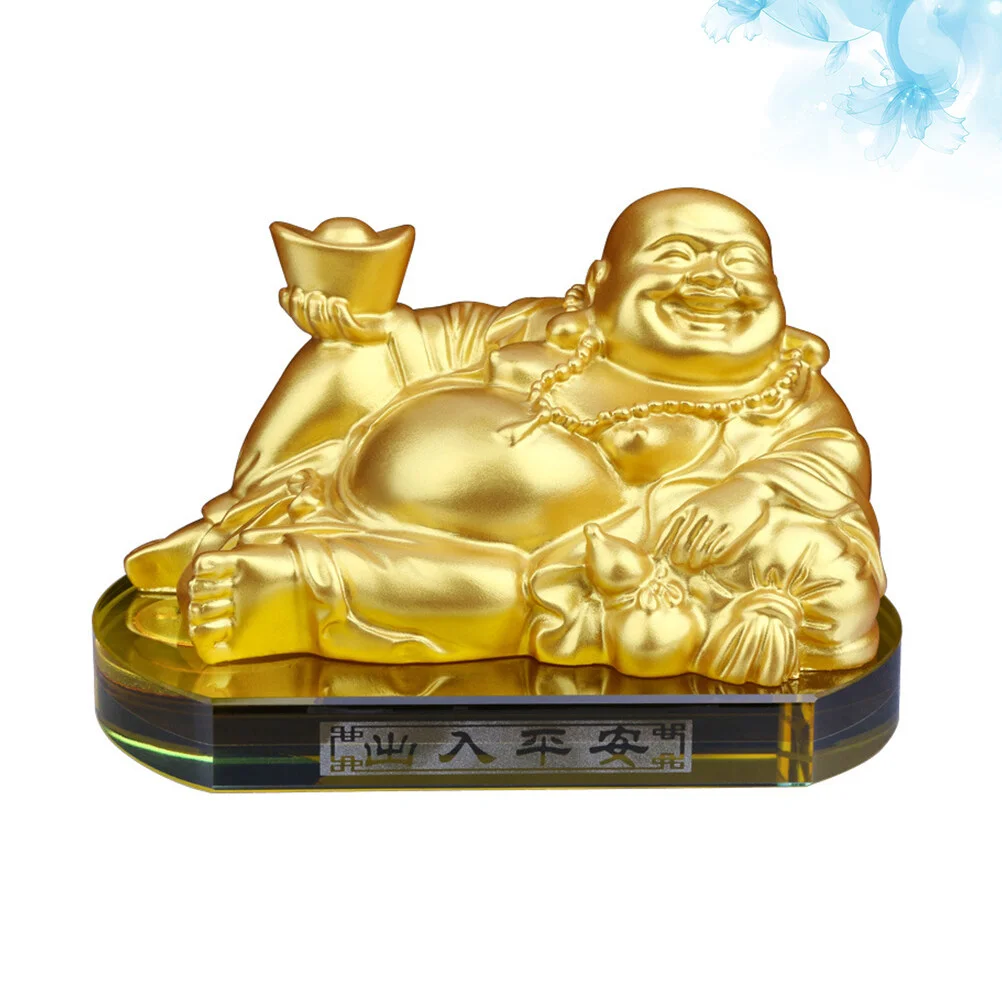 

Car Maitreya Ornaments Car Interior Ornaments Maitreya Perfume Car Accessories Gold Plated Perfume Holder