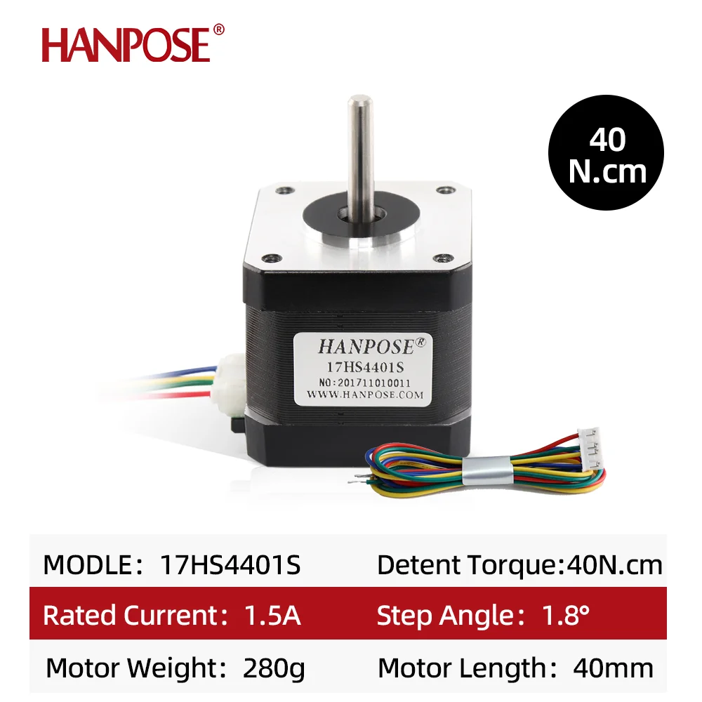 4-выводной шаговый двигатель Nema17 12 В 40 Н.М 1 5 А 17HS4401S - привод TB6600 9-42 для привода