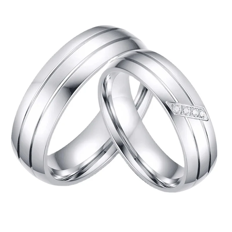 

Fashion Fashionable lovers Men's Stainless Steel Ring - Sleek and Stylish
