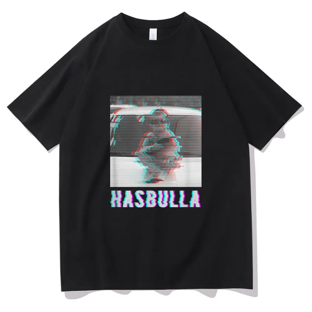 

Hasbulla Magomedov Tshirt Tops Men Women Russian Blogger Print T-shirt Summer Cotton Fashion Funny Pattern Short Sleeves Tees